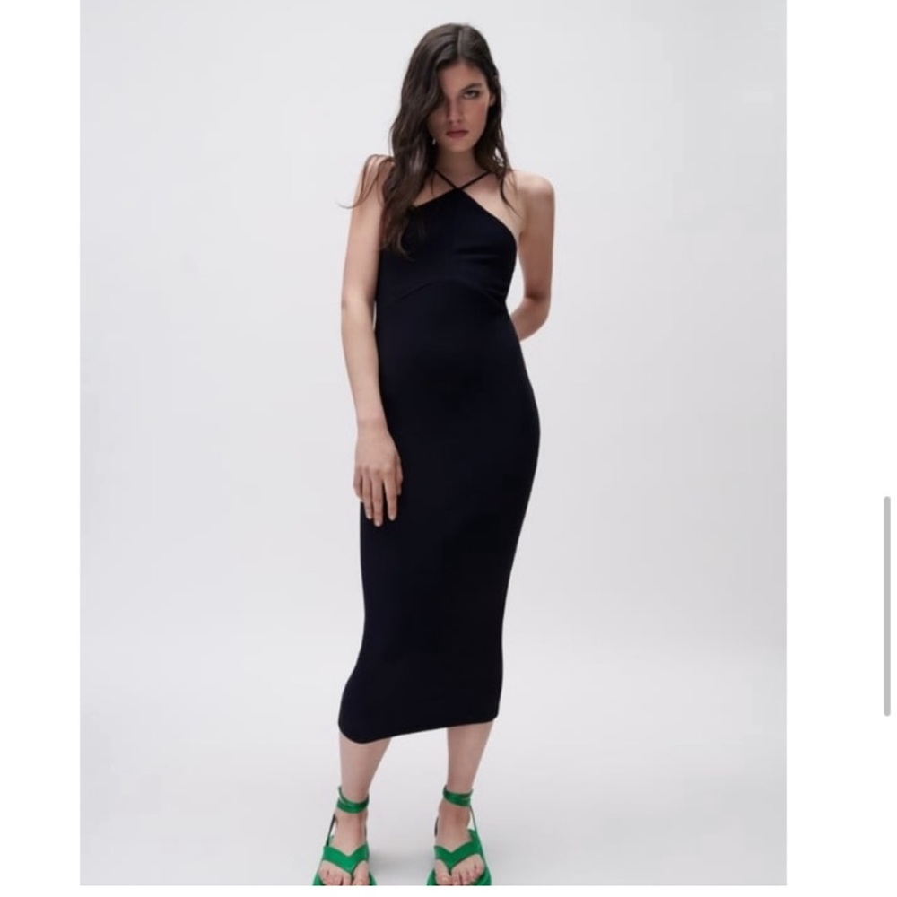 Zara - "Basic Halter Dress" - image 1